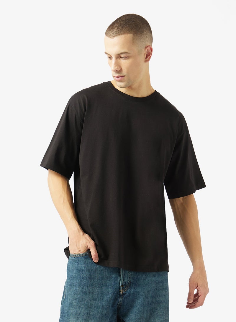 Seventy Five Essential Crew Neck Oversize Drop Shoulder T-Shirt - Image 1