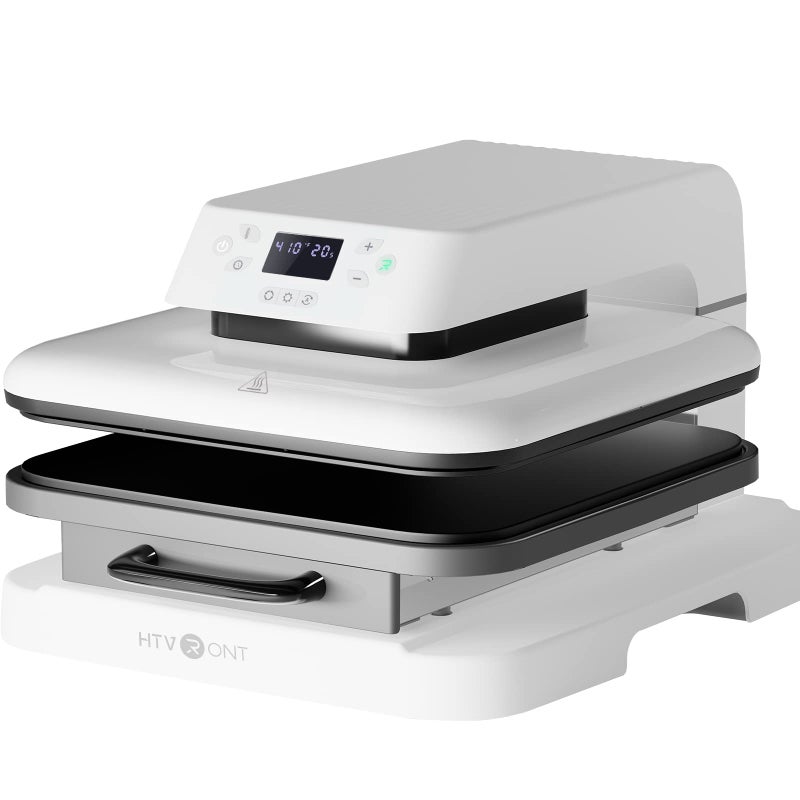 HTVRONT HTVRONT Auto Heat Press Machine for T Shirts  15x15 Smart T Shirt Press Machine with Auto Release  Professional Heat Press for Sublimation Vinyl Heat Transfer Projects 