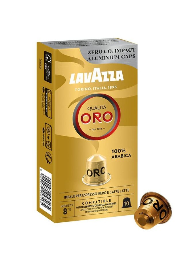 Lavazza Qualita Oro Coffee Capsules 10 Capsules (55g)  - Image 2