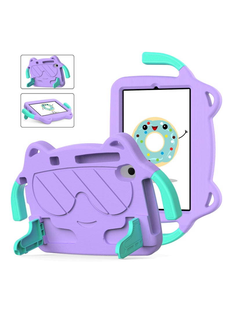 عام غطاء أطفال متوافق مع لوحي TCL Tab 8 LE - 【صديق للأطفال】 غطاء واقٍ متين خفيف الوزن من مادة EVA مضاد للصدمات مع مقبض وحامل - Image 1