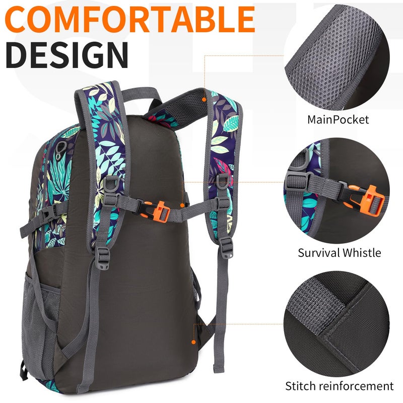 Shenhu 40L Hiking Backpack Lightweight Daypack Waterproof Travel Camping Backpack For Men Women Sport Packable - Image 4