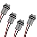UHANBUT T15 Bulb Socket Pigtail Wiring Harness Adapter 912 920 921 PreWire Socket Connector Nylon Base Sockets Adapter for Headlight Turn Signal Light Reverse Light Retrofit or Replacement 4PCS - Image 2