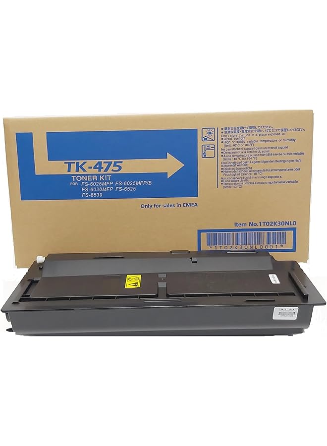 TONER MASTER Tk475 Cartridge Compatible With Kyocera Fs 6025 6030 6525 6530 Black Toner Cartridge 15000 Page Yield.