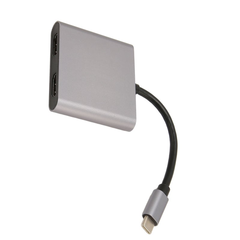 Type C to Dual HD Adapter USB C to Dual HD Docking Station MST Multi Screen Display HD 4K Adapter - Image 4
