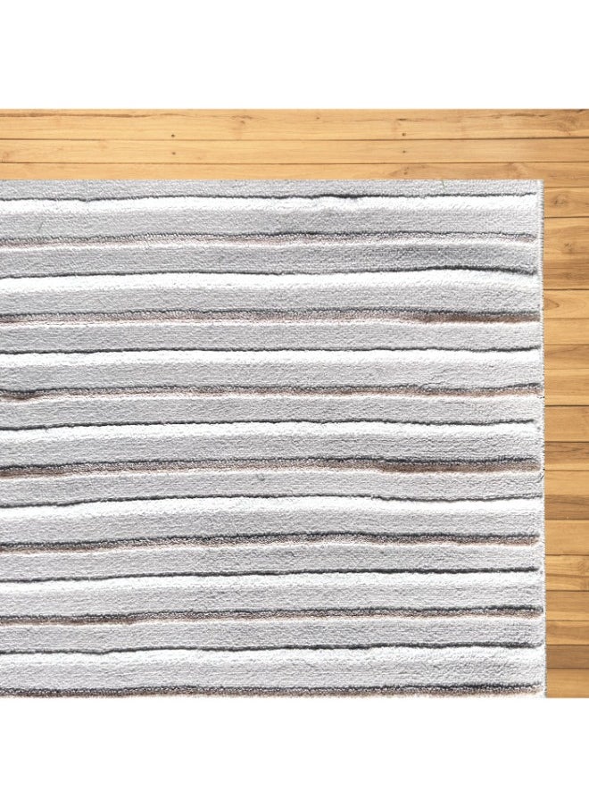 HANDPICKED FURNITURE Handpicked Furniture Neutral Gold Rug, Ultra Soft Area Carpets For Bed Room, Living Room, And Dining Room, Anti Slip Floor Carpets, Easy To Clean, Made In Turkey, Rectangle  - Image 3