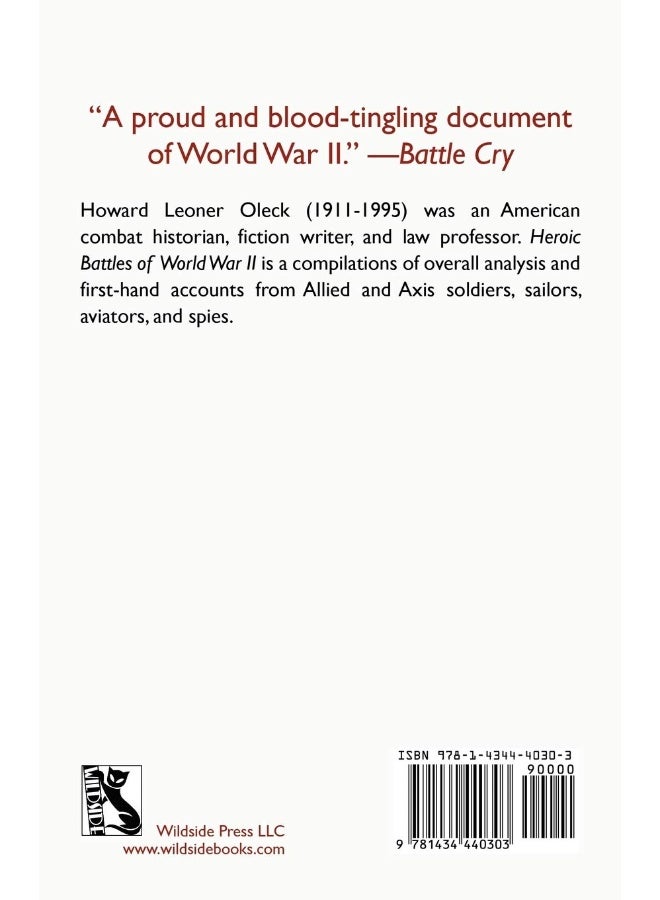 Heroic Battles of World War II