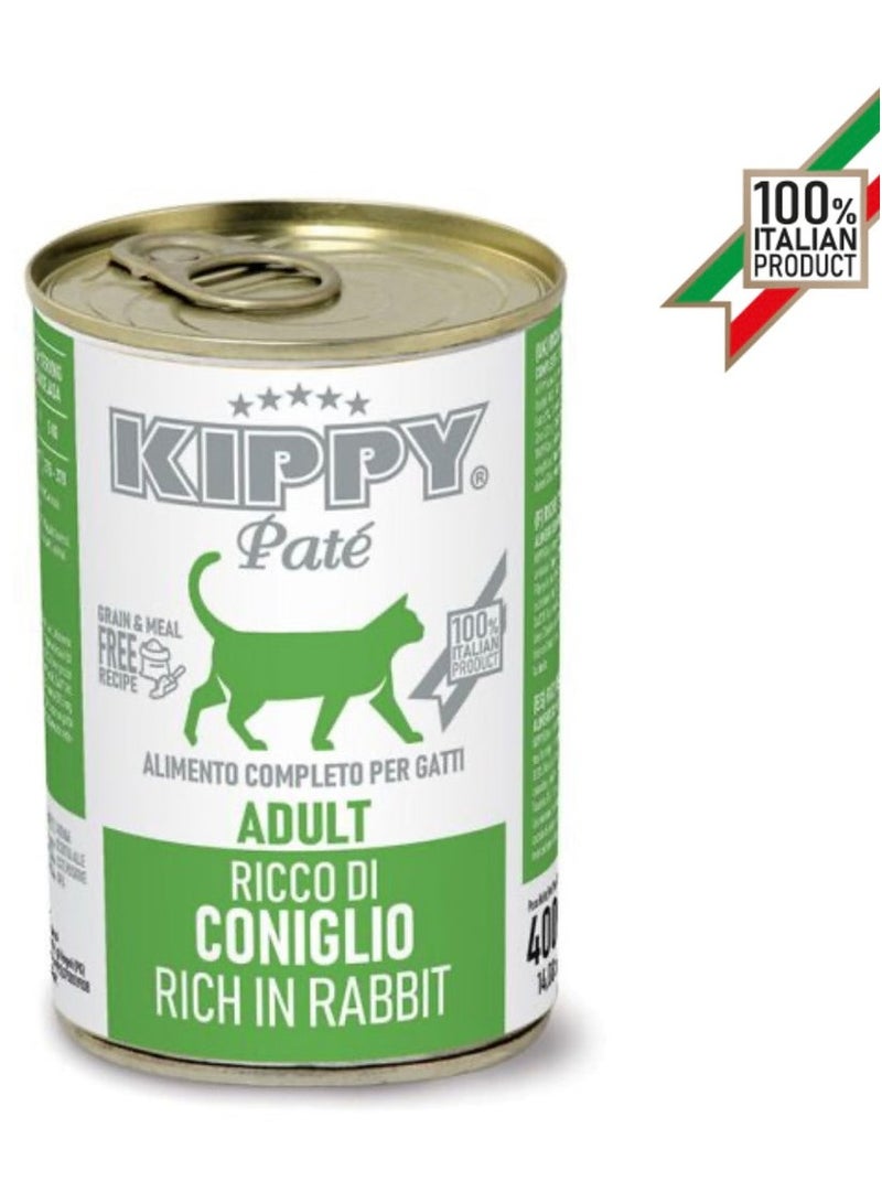 كيبي بيت كيبي باتيه بالأرنب للقطط البالغة – 400 جم