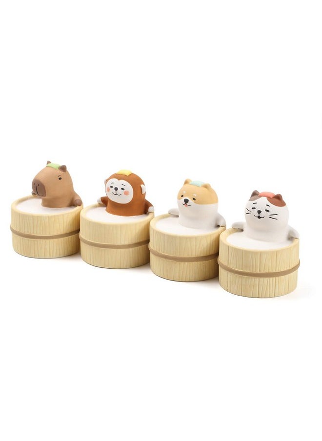 Terra Distribution - Aroma Ceramic Stone Diffuser [Japan Import] Aromatherapy Essential Oil Diffuser Non Electric Passive Unique Cute Animal Design For Women Men And Gifts (Bathing Dog) - Image 1