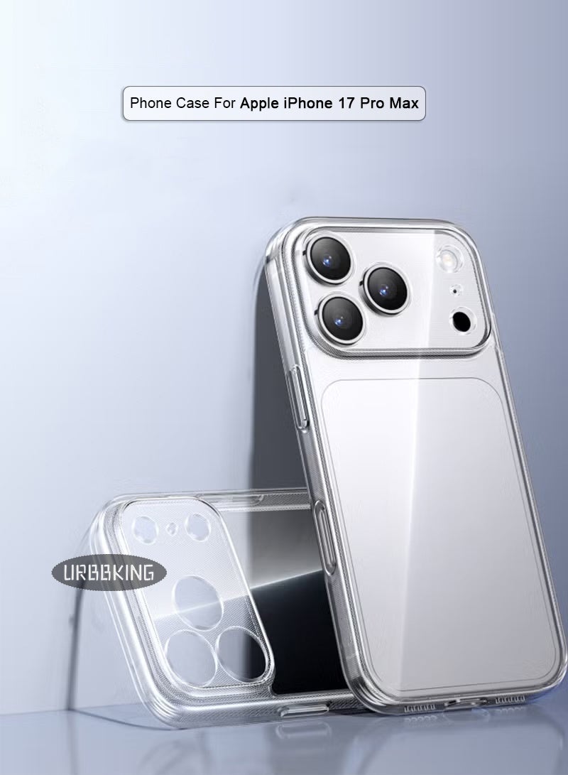 urbbking Urbbking iPhone 17 Pro Max Case full-coverage Phone Case Type: Clear Transparent Case