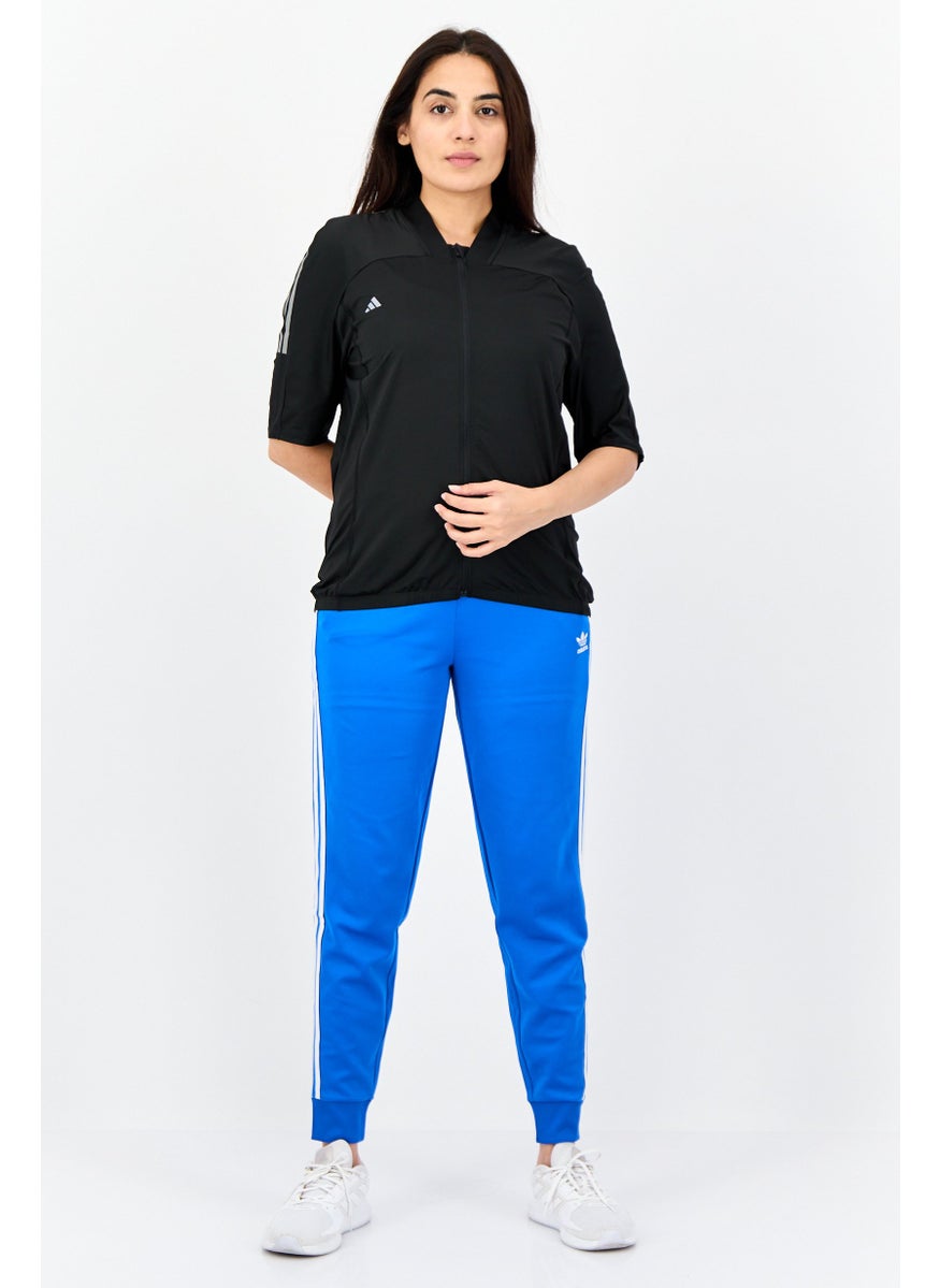 Adidas - Women Sportswear Fit Short Sleeve Outdoor Top, Black - Image 1