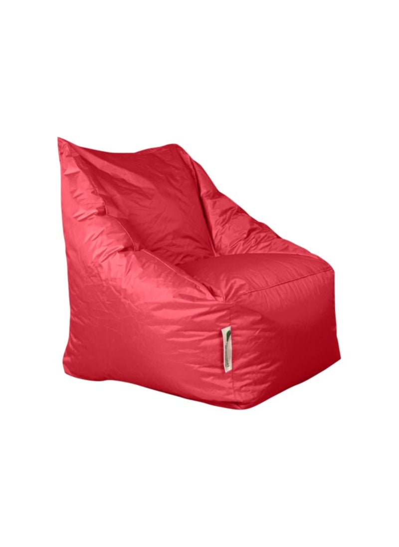 ANDERSON Grand Waterproof Bean Bag – Comfort and Style that Lasts - Red - 85x85x80 cm  - Image 1