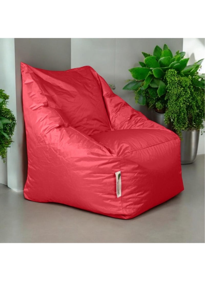 ANDERSON Grand Waterproof Bean Bag – Comfort and Style that Lasts - Red - 85x85x80 cm  - Image 2