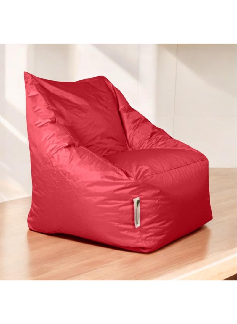 ANDERSON Grand Waterproof Bean Bag – Comfort and Style that Lasts - Red - 85x85x80 cm  - Image 4