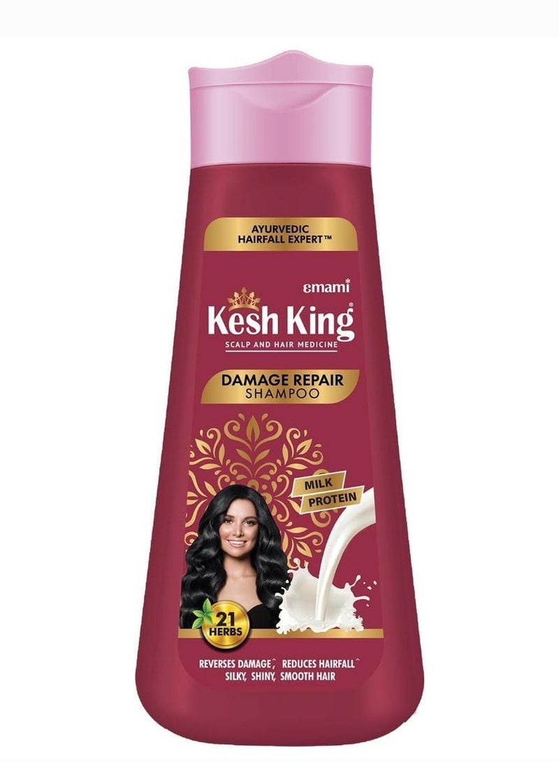 Kesh King Damage Repair Shampoo With Milk Protein 340ml