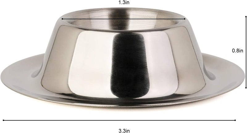 YellRin Stainless Steel Egg Cup Holder Set for Soft Boiled Egg Holder Tableware Kitchen Tools - Image 2