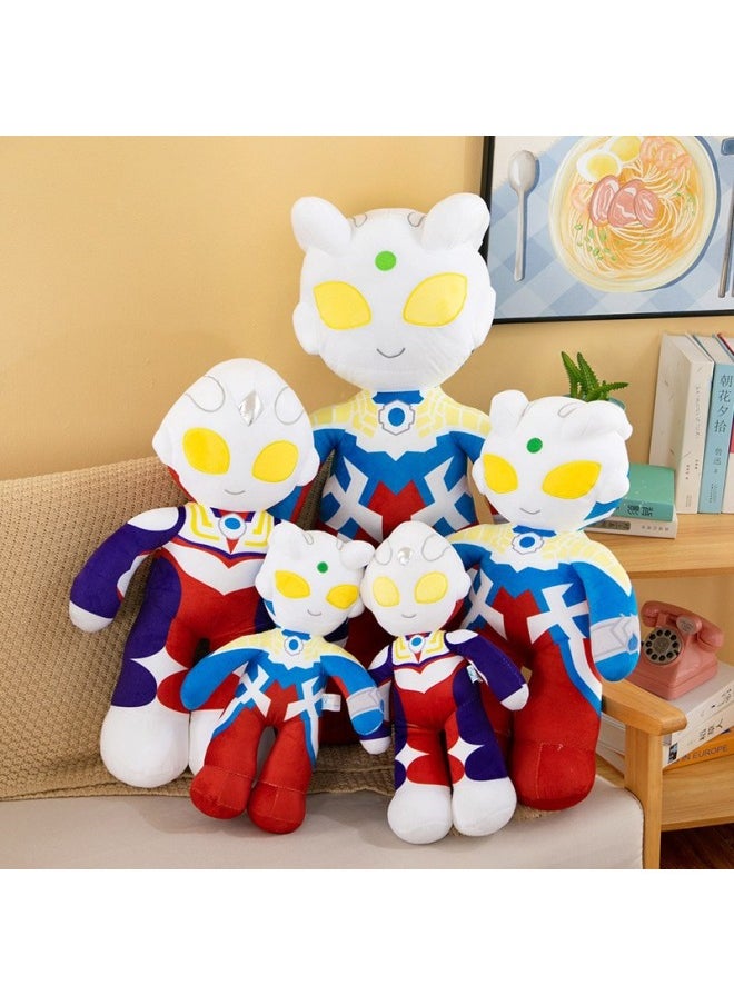 null - Thello Ultraman Doll Plush Toy Plush Large Doll Degas Large Doll Children's Sleeping Doll-Color:Zero-Height:40cm - Image 1