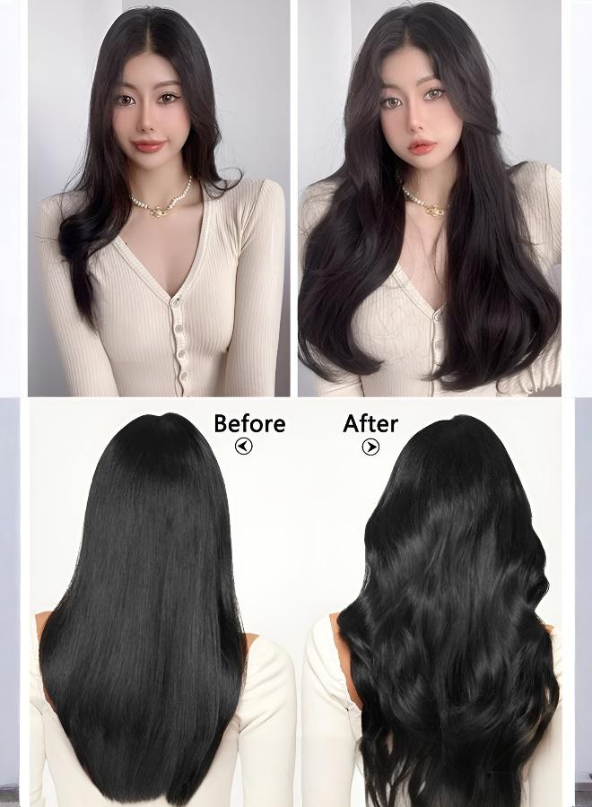 هل تخشين الوزن الثقيل؟ اختاري هذا! مجموعة وصلات شعر غير ملحومة مكونة من 7 قطع - Image 4