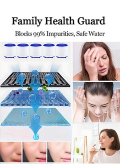 OAGA Sink Filter Water Faucet, Universal 360 Degree Rotating Sink Filter with 5 Filter Element, Kitchen Faucet Water Filter for Home Kitchen Bathroom  - Image 3