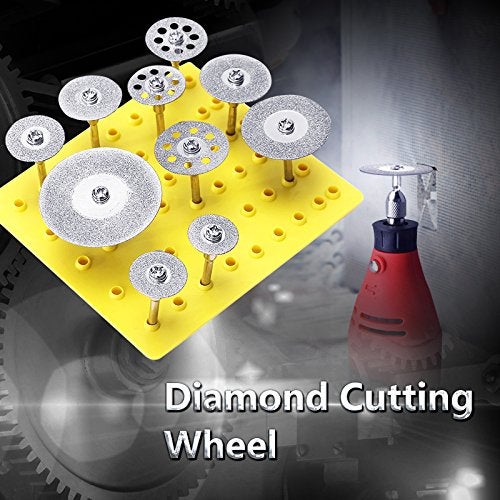 Baban Diy Crafts 5794 Diamond Cutting Wheel, Baban 10 X 1/8" for Dremel, Multicolor  - Image 2