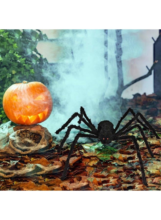 Dreampark Halloween Spider Decorations, 6 Pcs Realistic Hairy Spiders Set, Scary Spider Props for Indoor, Outdoor and Yard Creepy Decor (6 Different Sizes) - Image 4