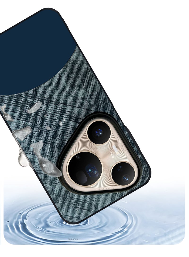 CATANES Silicone Case Cover for Huawei Pura 80 Ultra - Slim Fit  Anti-Slip Thin and Shockproof Protection Raised Edges for Camera and Screen Protection - Blue - Image 3