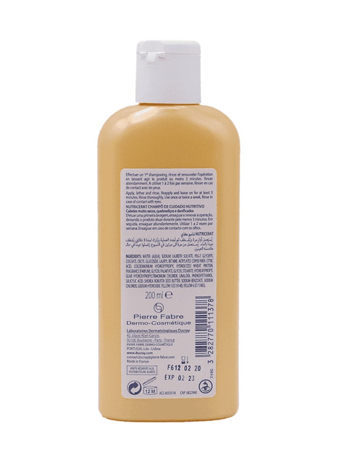 DUCRAY Nutricerat Nourishing Repairing Shampoo Nourish Softness Shine - 200 Ml  - Image 2