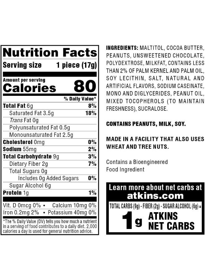 Atkins Endulge Treat Peanut Butter Cups - Image 2