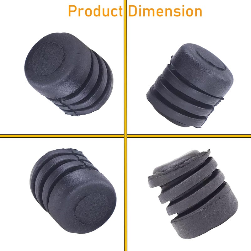 Generic UpAmcarker 65822-01M00 4Pcs Hood Rubber Cushion Bumper-Bonnet Cushion Spin Hood Bumper Stops Compatible with N-issan Altima Sentra Axxess Maxima1984-2003  - Image 2
