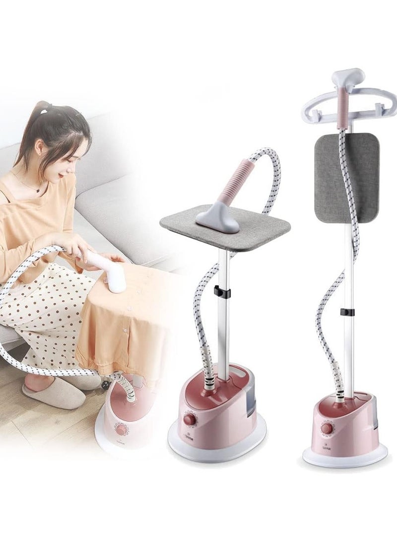 Steamer for Clothes Standing, 2000W Full Size Powerful Handheld Clothes Steamer, 2L Water Tank for Steaming Wrinkle Remover, Professional Garment Steamer, Fast Heats, Hanging Ironing Machine  - Image 1