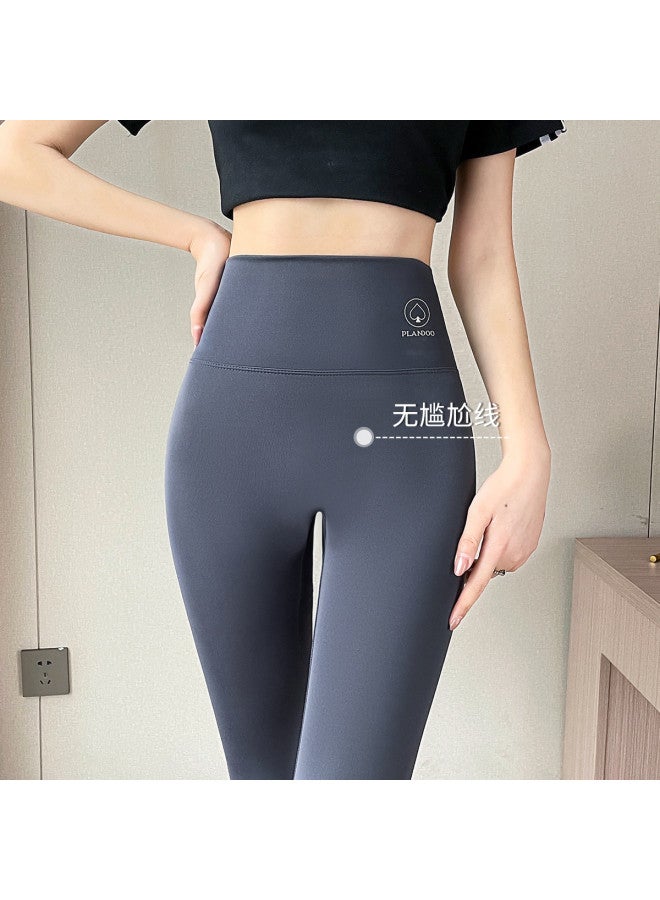 PLANDOO Bargain Women'S High-Waist Tummy Control Shark Leggings For Spring And Autumn, Wearable Barbie Yoga Pants, Ankle-Length Slim-Fit Casual Pants - Image 2