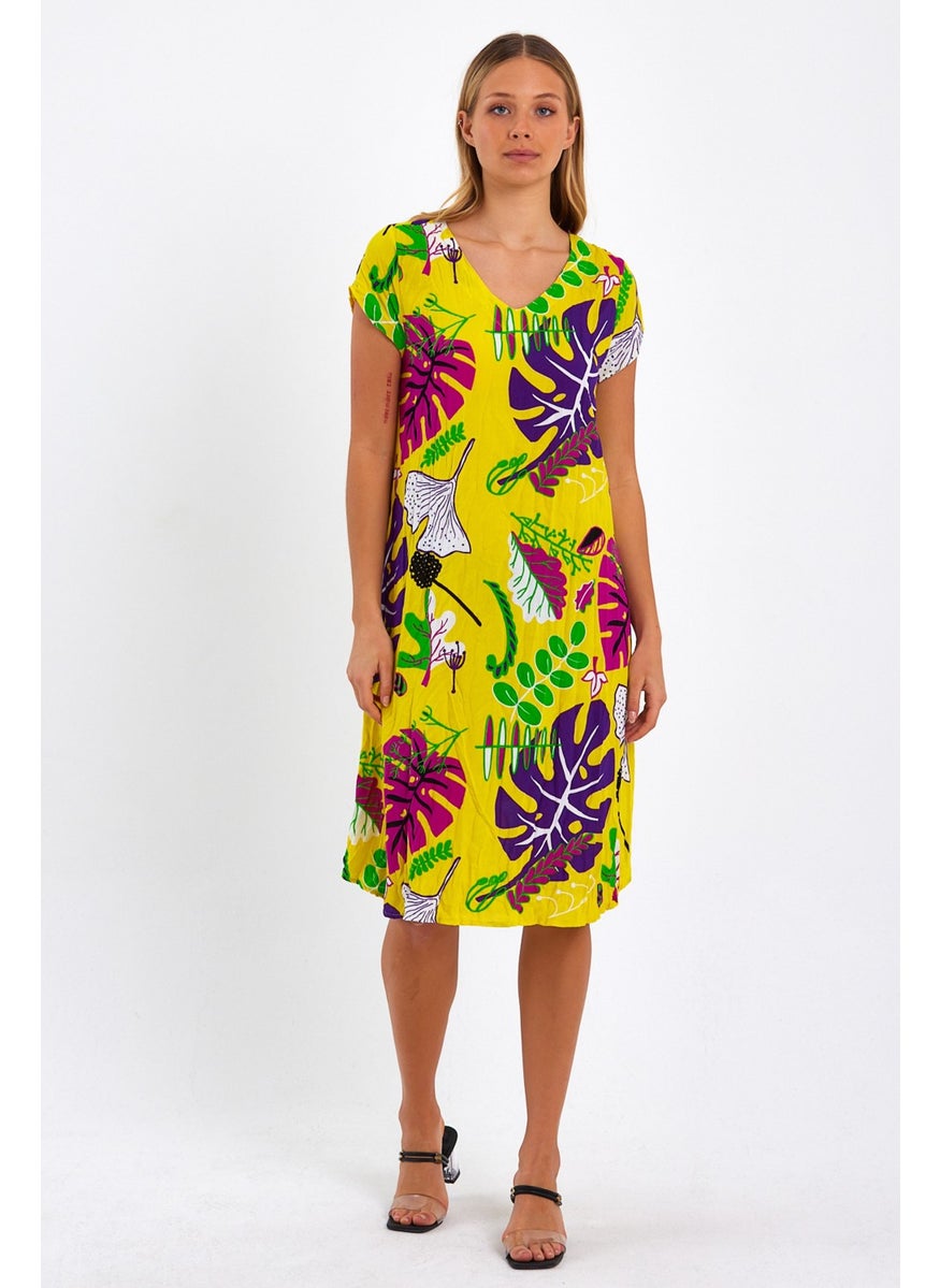 Rodi Women's Patterned Dress DS23YB0011T5  - Image 1