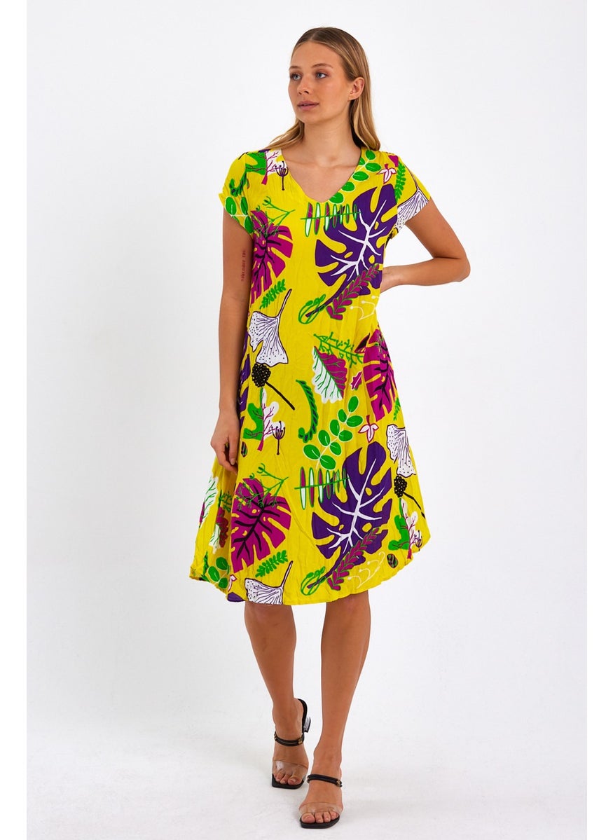 Rodi Women's Patterned Dress DS23YB0011T5  - Image 3