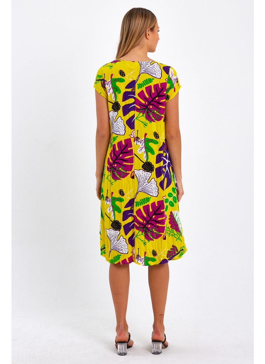 Rodi Women's Patterned Dress DS23YB0011T5  - Image 5