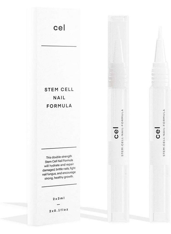 CEL Md Cuticle Oil Pen Nail Strengthener Repair Serum Nail Repair For Damaged Nails Helps Repair & Nourish Cracked Nails And Rigid Dry Cuticles Set Of 2 - Image 2
