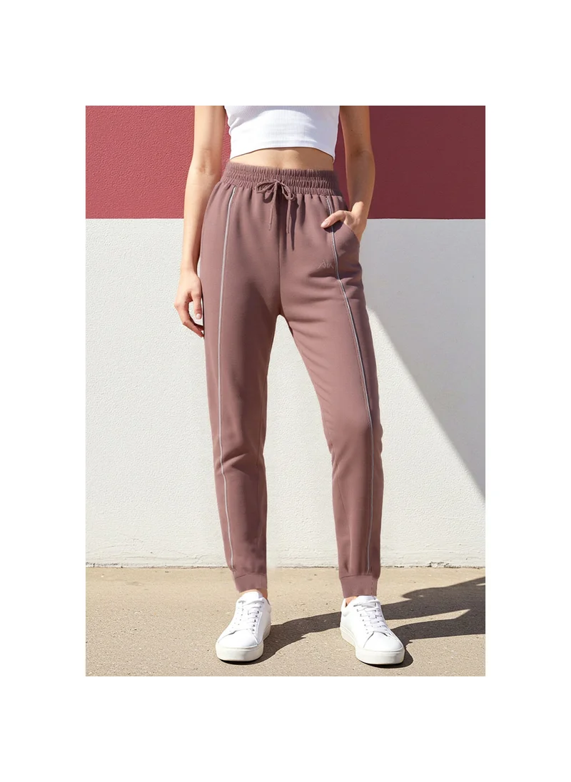 Kappa Kappa Contrast Piping Detail Joggers with Drawstring Closure