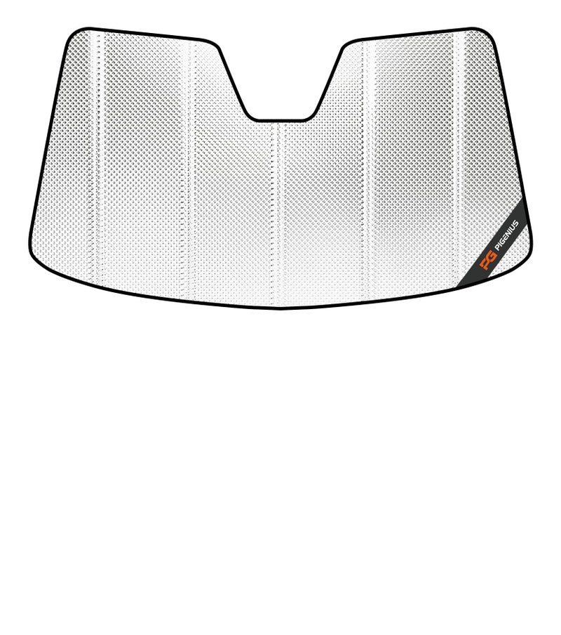 Pigenius Windshield Sun Shade for Audi A3A3 QuattroRS3S3 20222025 Reflective Aluminum Film Front Window Sunshade  BLAZBLOCK