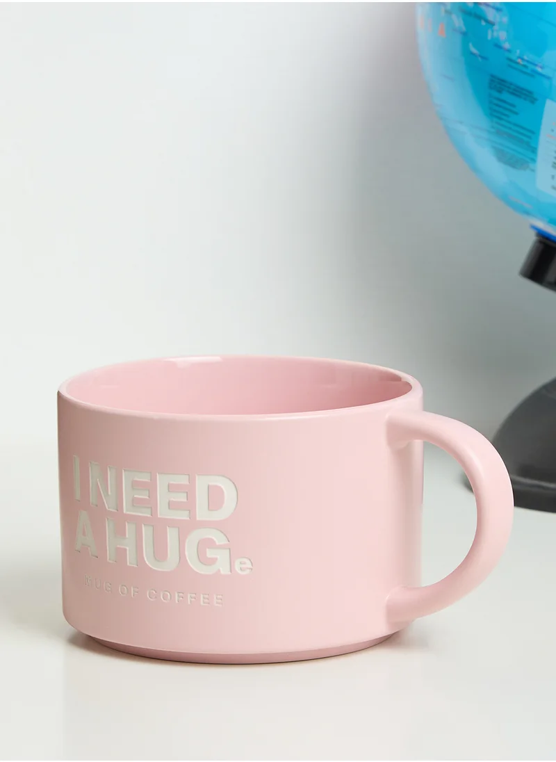 Typo Space Big Hit Mug Huge Mug Of Coffee