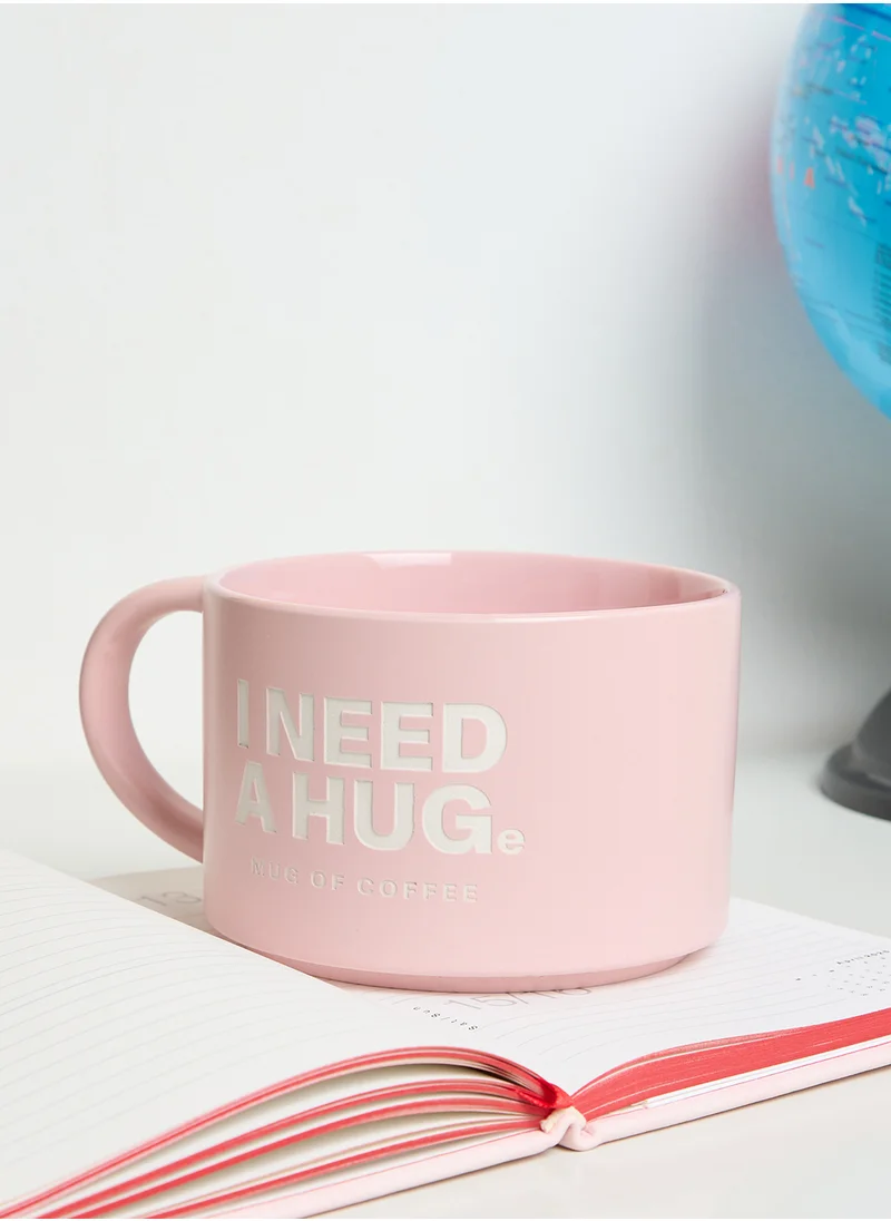 Typo Space Big Hit Mug Huge Mug Of Coffee
