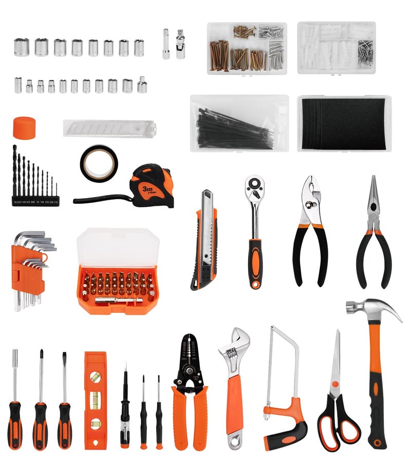 Thatool 328-Piece Tool Set - Tool Kit Toolbox Storage Case with Drawer, General Household Hand Tool Kit Perfect for Home & DIY Repairs - Image 3