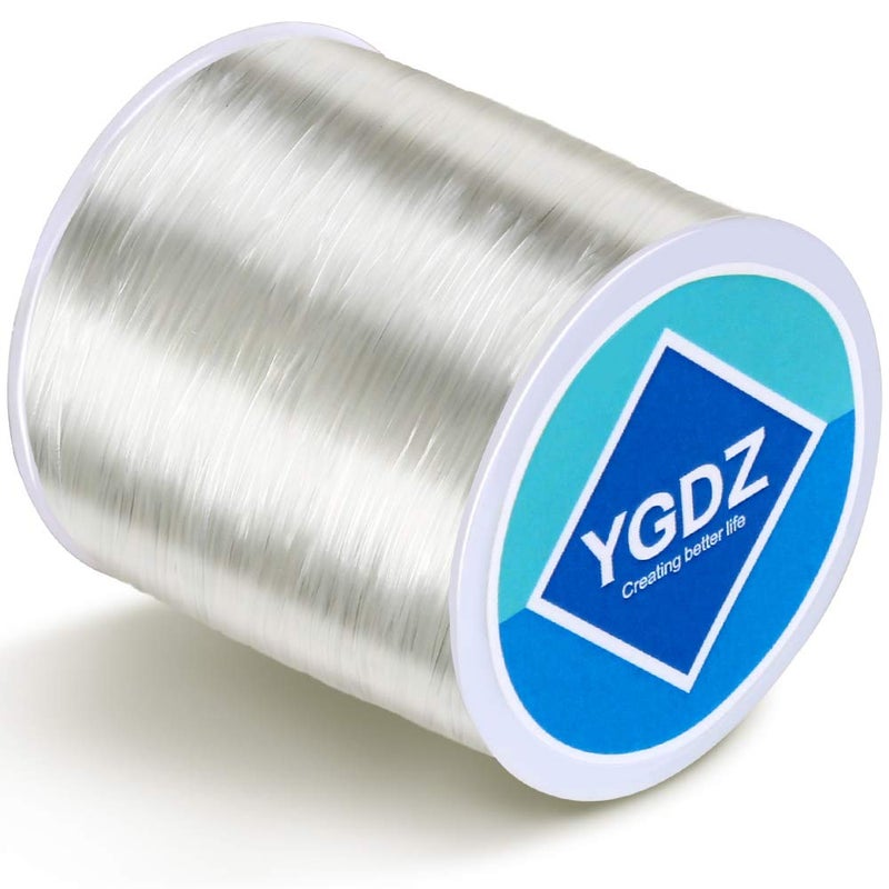YGDZ 1mm Bracelet String, Elastic String Stretchy Bracelet Beading Thread String for Bracelets Jewelry Making, 1 Roll 100m (1.0mm) - Image 1
