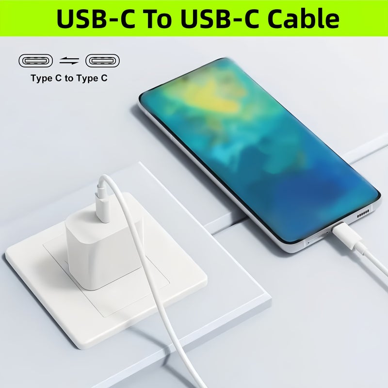 USB C to USB C Charging Cable 5 Pack Type C Fast Charging Data Cord Compatible with Phone Tablet Laptop - Image 4