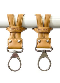 TWELVElittle TWELVElittle - New Stroller Clip Set - Tan  - Image 3