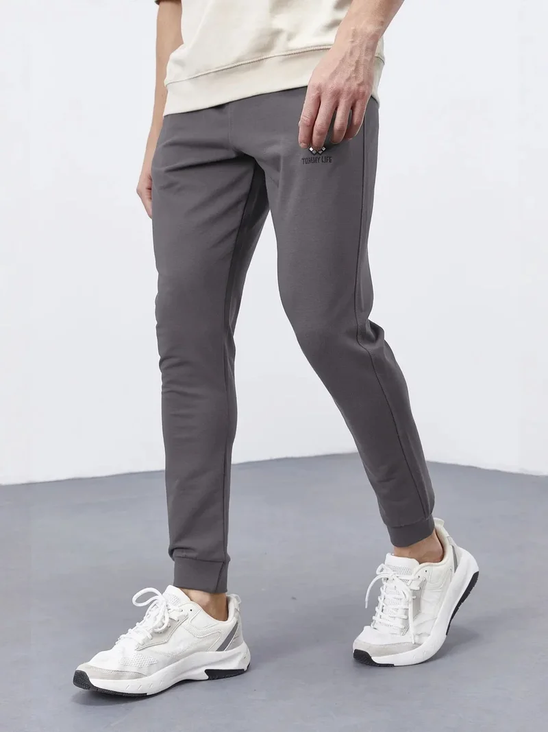 تومي لايف TOMMY Men's Slim-Fit Fleece Sweatpants