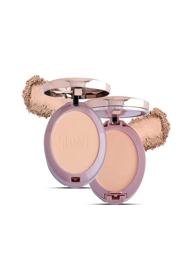 Glam 21 Glam21 Beauty Bright BB 2-in-1 Compact Powder | Long Lasting for Makeup Matte Finish with Vitamin-E | All Skin Type Natural Rose - 02 - Image 1