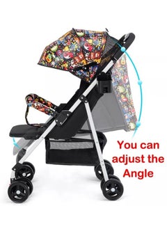 Generic Lightweight Baby Stroller Two Way One Button Portable Folding Baby Carriage Stroller Newborn Stroller Sleeping Basket  - Image 2