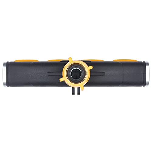Melnor 65135AMZ 4 Way Lever Flow Through Valve Connector Bundle, Yellow, Black - Image 4