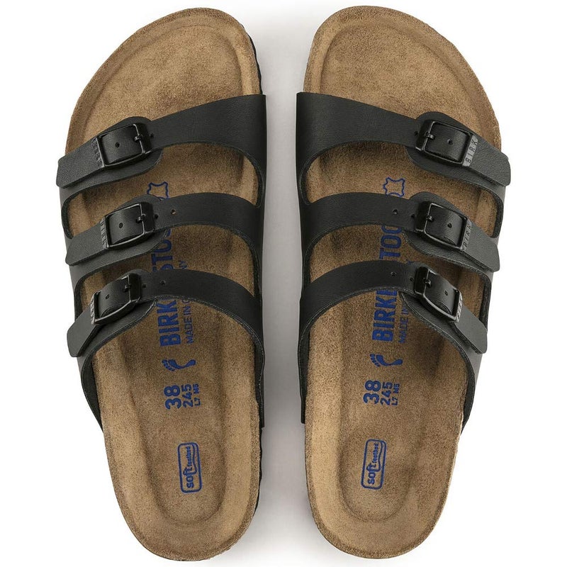 Birkenstock Florida Soft Footbed - Birko-Flor™ Black Birko-Flor™ 2 39 (US Women's 8-8.5) Regular - Image 4