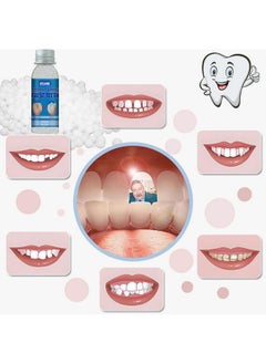 VEZE Provisional Teeth, Provisional Fake Teeth Replacement Kit For Provisional Restoration Of Missing & Broken Teeth Replacement Dentures, Diy Heat Fit Beads.【100% New 30Ml -2 Bottle】  - Image 2