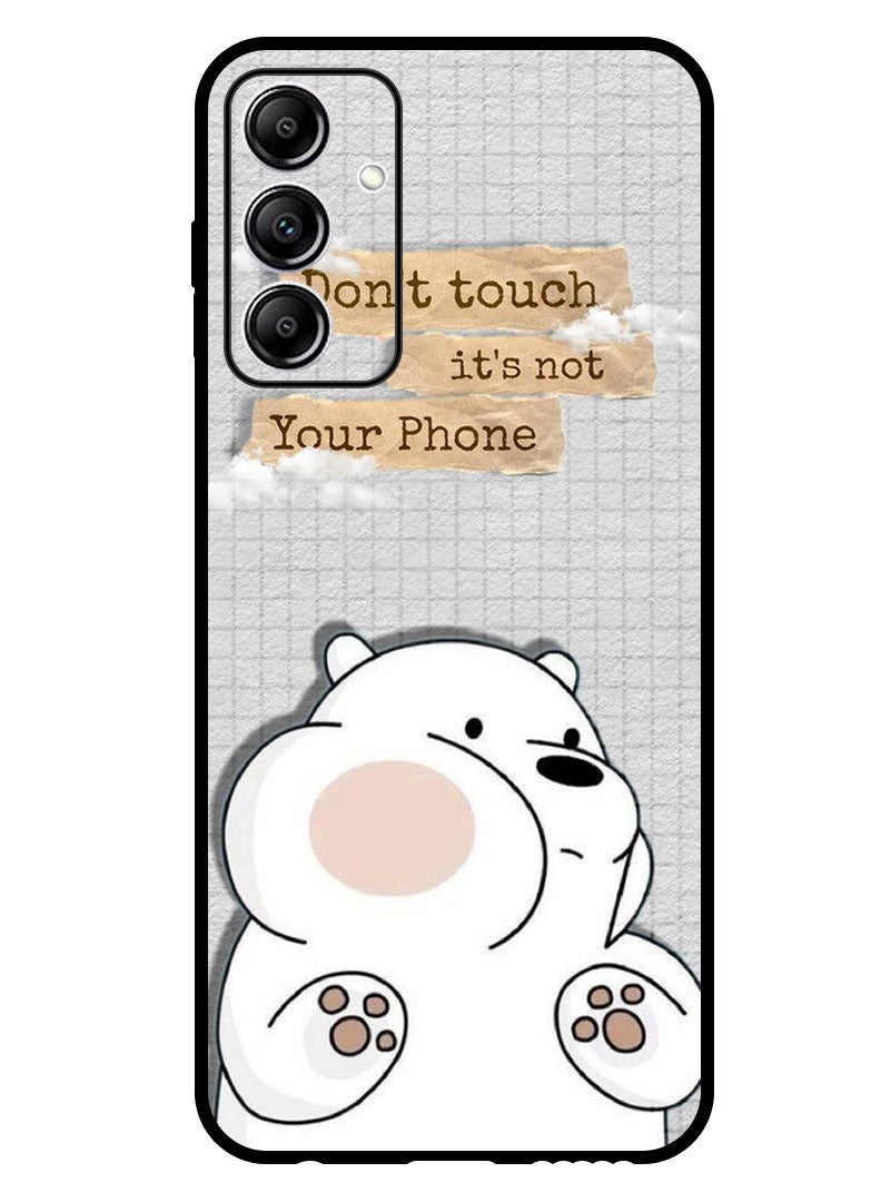 Theodor Protective Case Anti Scratch Shock Proof Bumper Cover For Samsung Galaxy A55 Dont touch (3) - Image 1