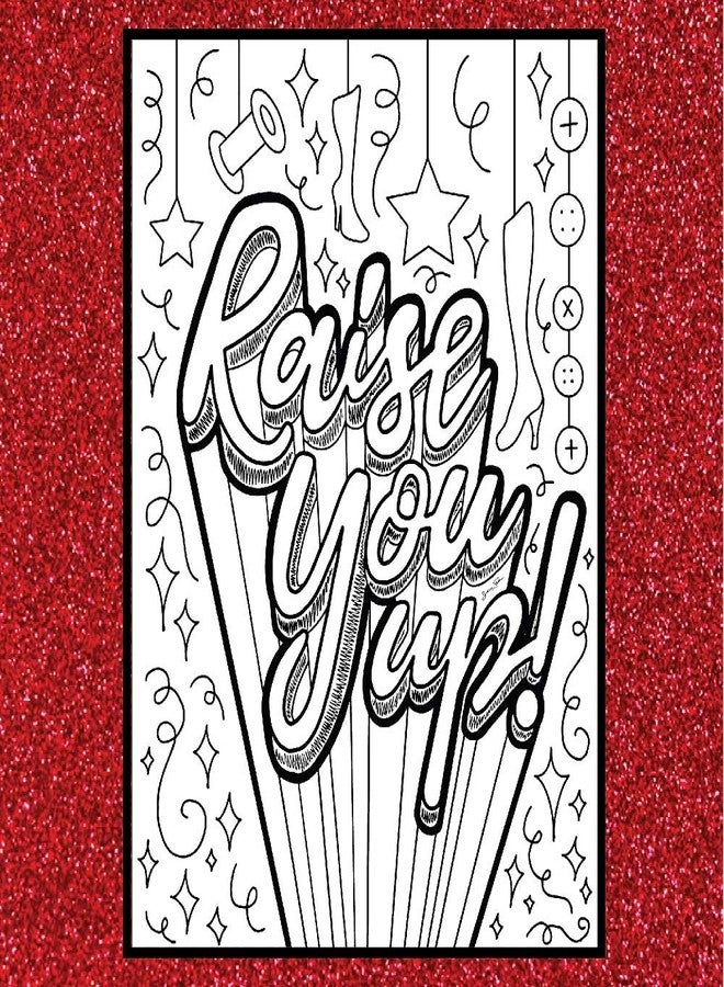 Coloring Broadway - Kinky Boots Inspired Coloring Pages (Set of 4) “Raise You Up” Collection, Broadway Musical Merchandise, Matte Card Stock (8 1/2” x 11”), Ideal Gift for a Broadway Theater Lover - Image 2